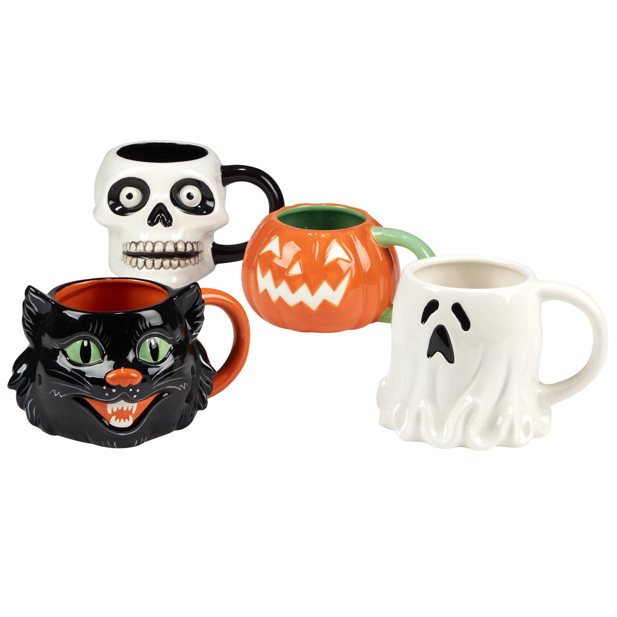 Halloween 3D Character Mug – 22 oz Assorted
