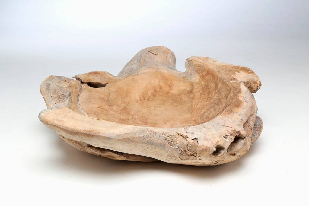 Natural Teak Root Decorative Bowl