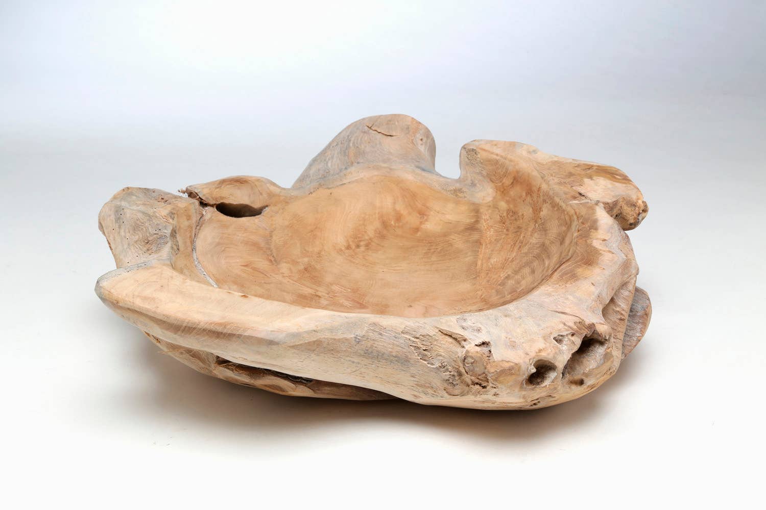 Natural Teak Root Decorative Bowl