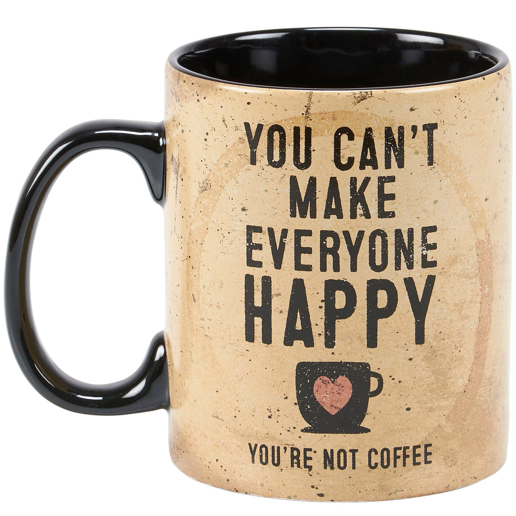 You're Not Coffee Stoneware Mug – 18 oz Funny Coffee Mug