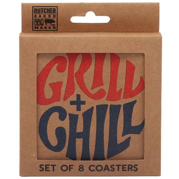 Grilling Coaster Set
