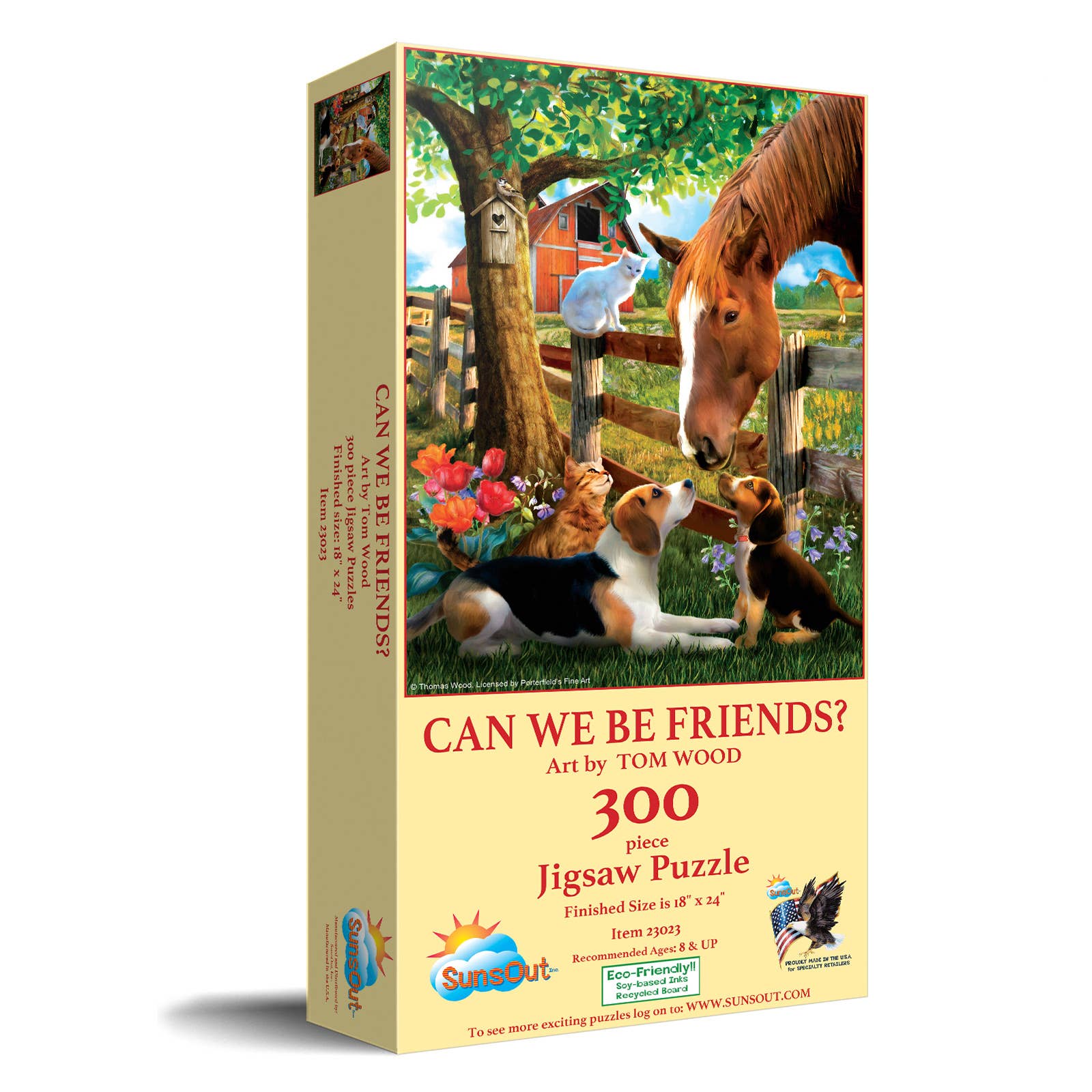 Can We Be Friends? 300-Piece Jigsaw Puzzle