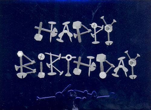 Men’s Happy Birthday Greeting Card