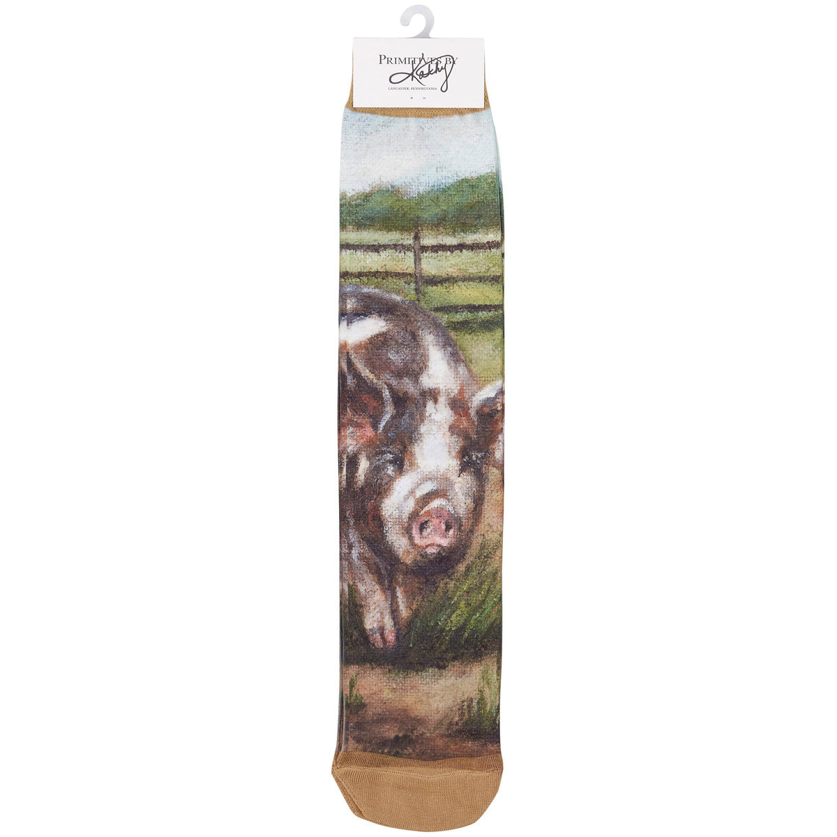 Kune Kune Pig Knee-High Socks
