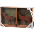 Rustic Elk Stand-Up Décor Set