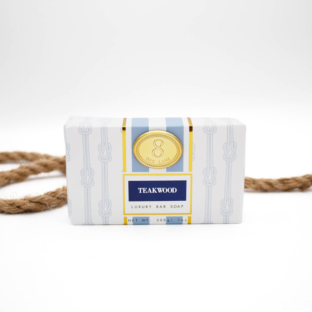 Teakwood Wrapped Bar Soap