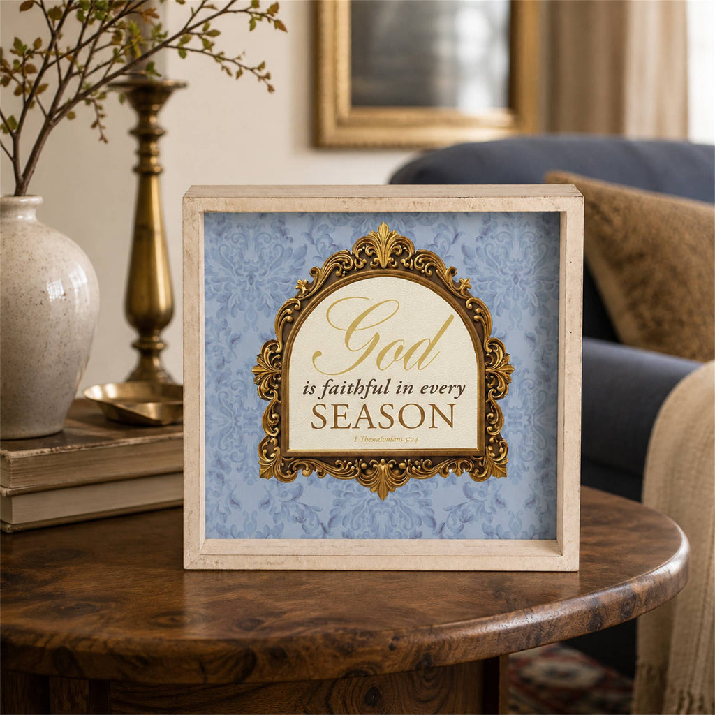 His Grace Is New Every Morning – Two-Sided Scripture Décor