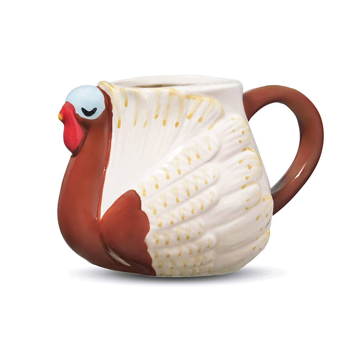 Harvest Turkey Mugs – Festive Thanksgiving Coffee Cup Set of 2