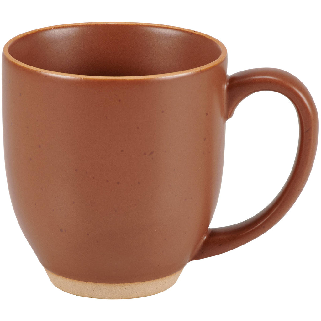 Rustic Red Stoneware Mug – 14 oz