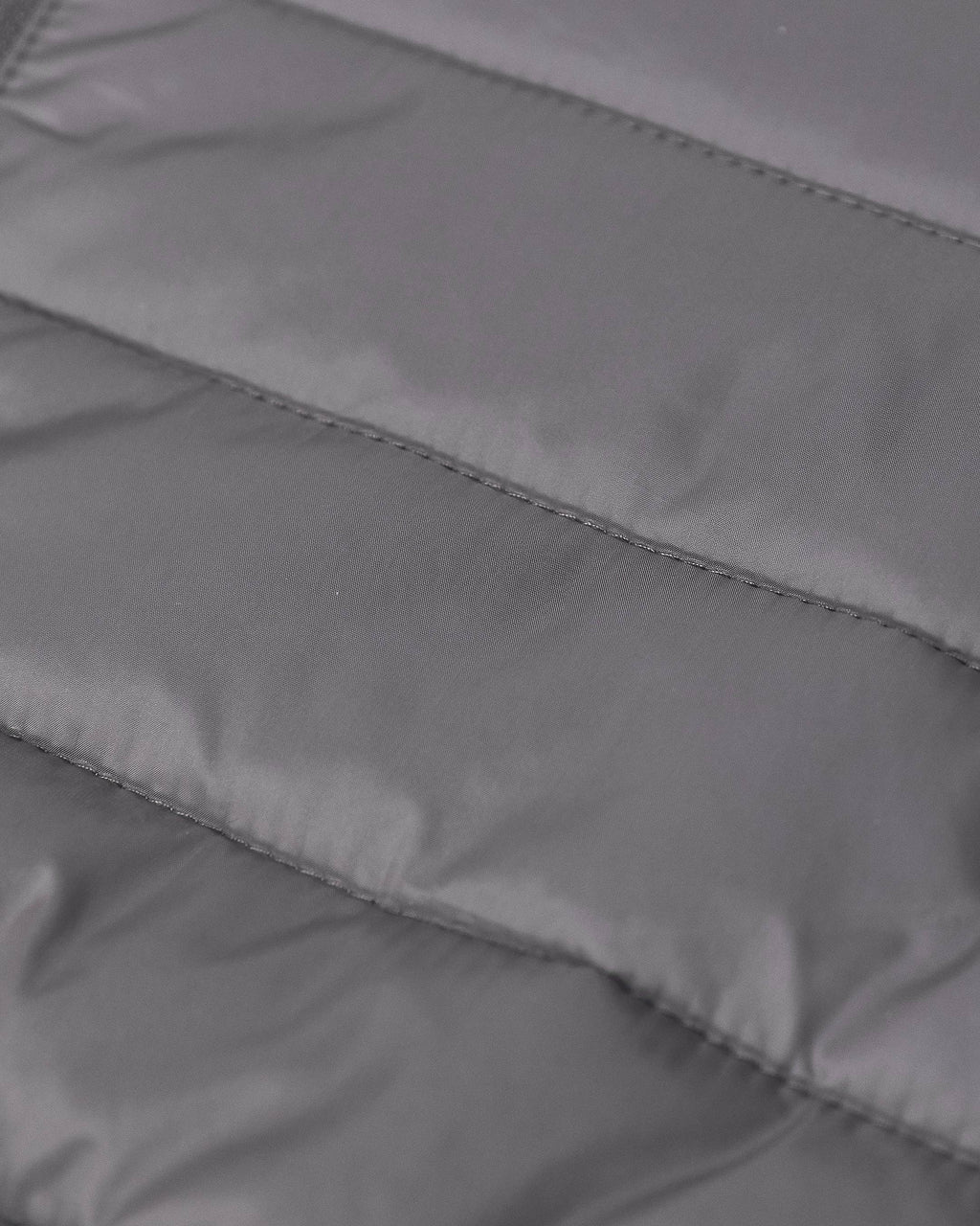 True Classic Gunmetal Hooded Puffer Jacket
