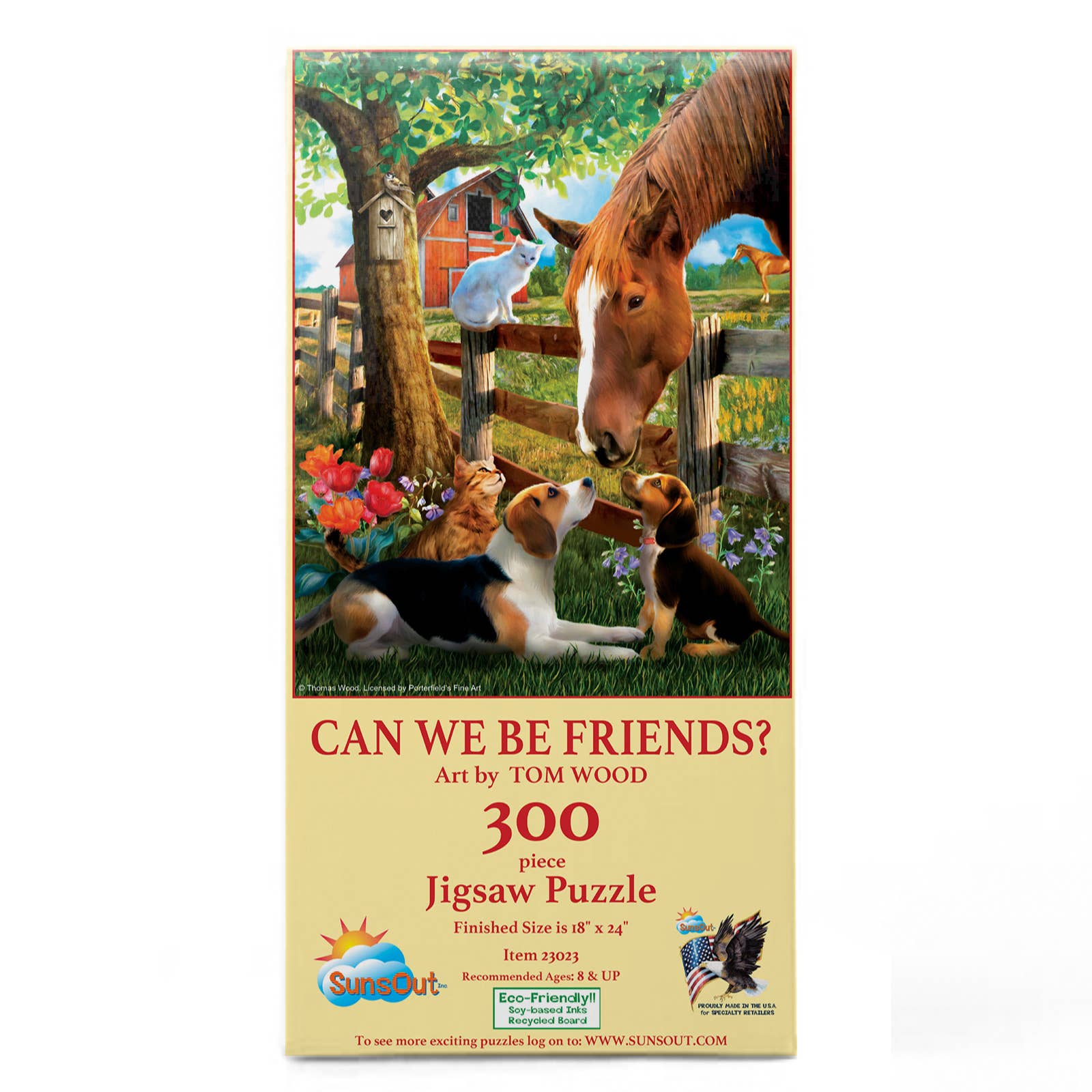 Can We Be Friends? 300-Piece Jigsaw Puzzle