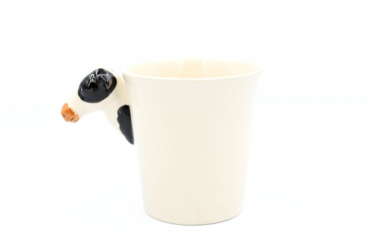 Farmhouse Cow Coffee Mug – 10 oz Ceramic Animal Mug