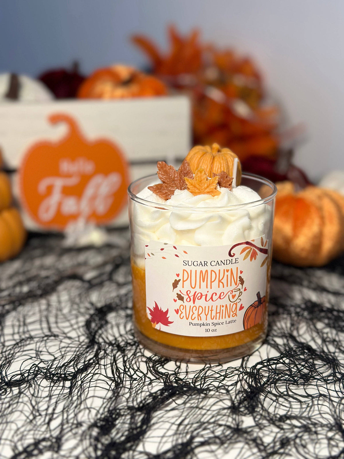Pumpkin Spice Latte Whipped Soy Candle