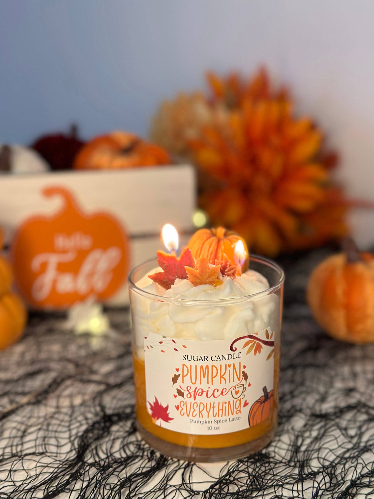 Pumpkin Spice Latte Whipped Soy Candle