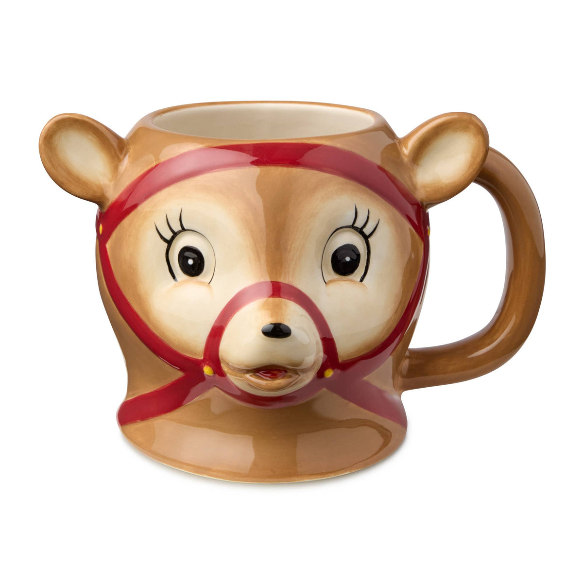 Retro Christmas 3D Character Mug – 18 oz