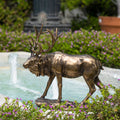 Bronze Finish Elk Figurine