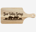 Bear Valley Springs Bear Family Aspen Wood Cutting Board