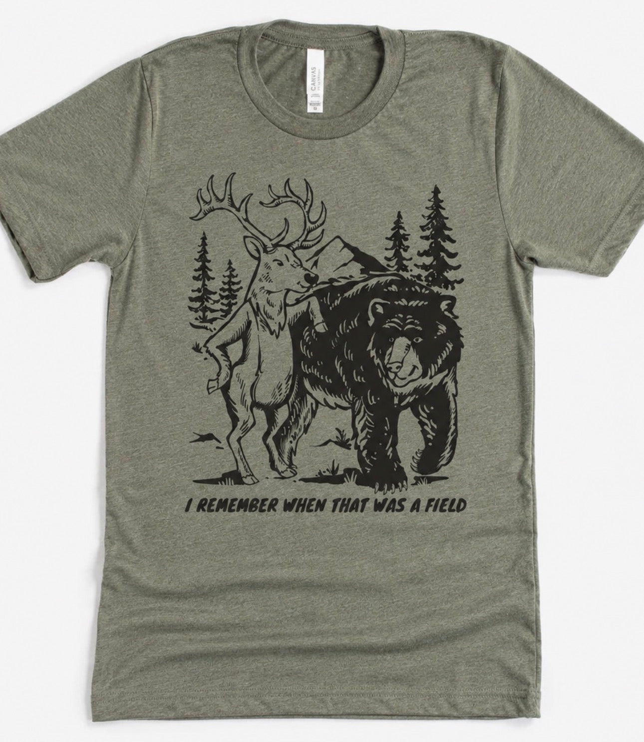 I Remember When That Was a Field Graphic Tee
