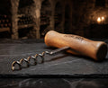 Engraved Tehachapi Wooden Wine Corkscrew