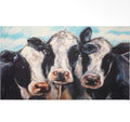 Three Cows Farmhouse Accent Rug