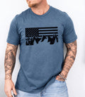 Flag Nature Scene Graphic Tee
