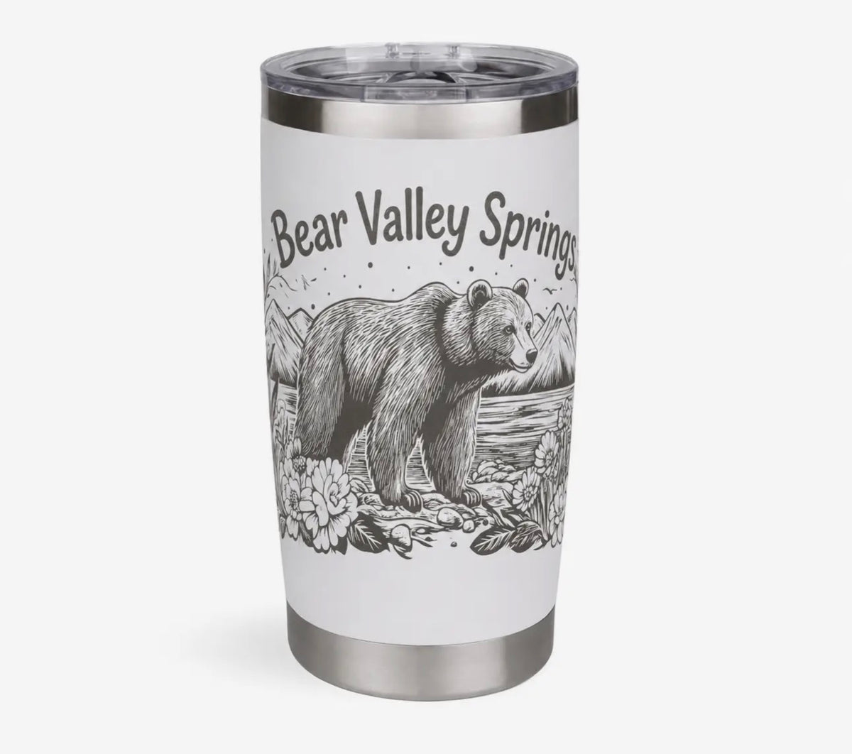 Bear Valley Springs Bear 20 oz Travel Tumbler