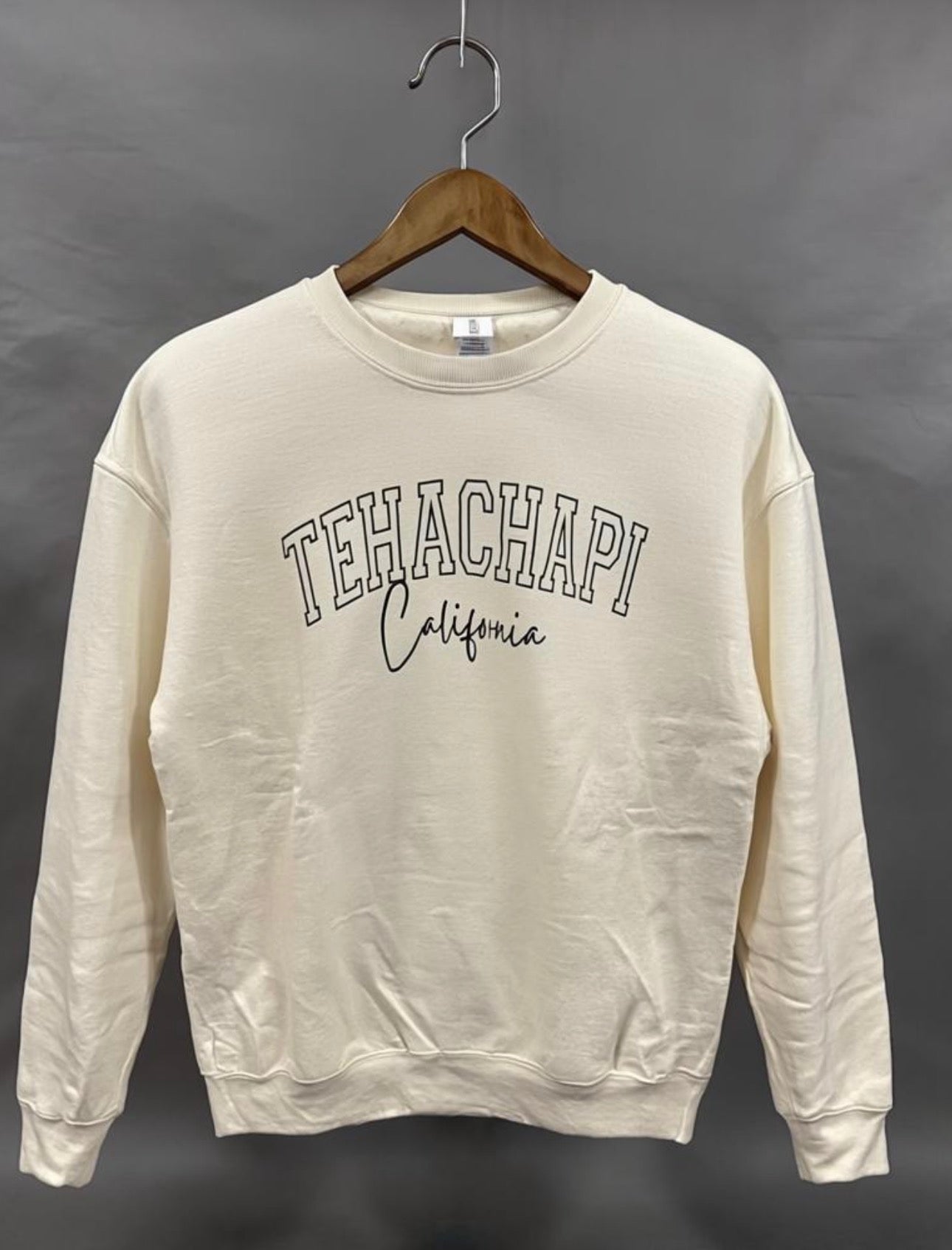 Tehachapi California Varsity Crewneck Sweatshirt