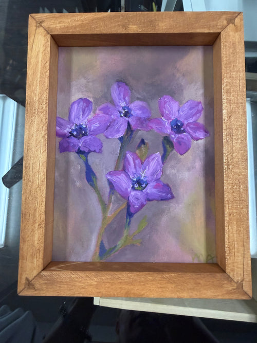 California Native - Original Oil Painting by Local Artist Mariel Arata