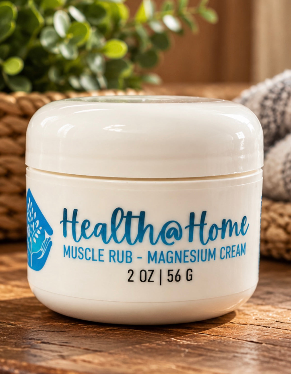 Health@Home Magnesium Muscle Rub Cream – 2 oz