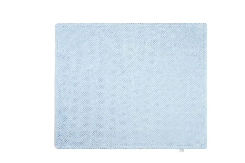 Soft Minky Baby Blanket with Plush Bunny