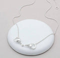Sterling Silver Snuffle Bit Horse Necklace