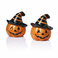 Witchy Pumpkin Salt & Pepper Shaker Set – Halloween Jack-O’-Lanterns