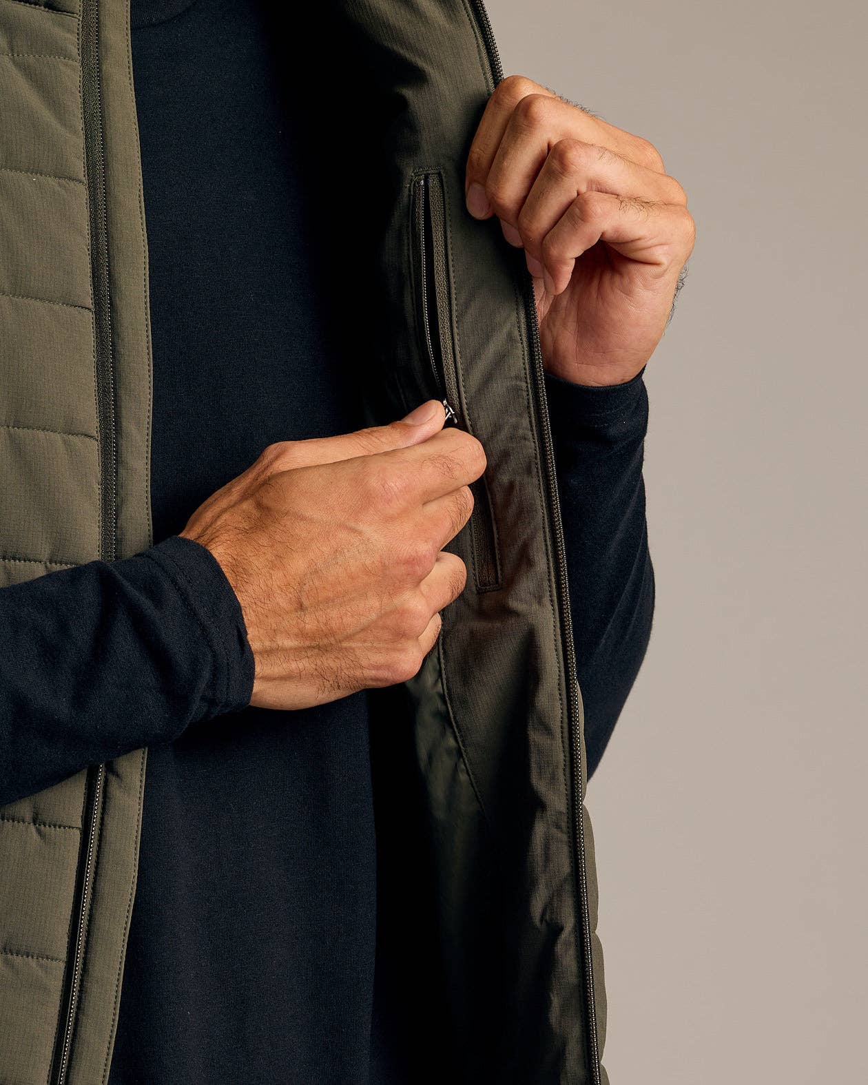 True Classic Puffer Vest