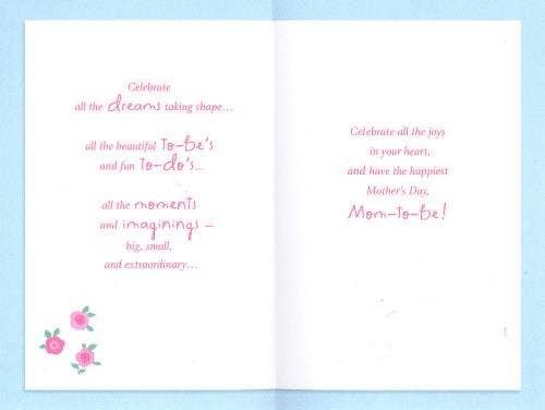 Mother’s Day Card for Mom-to-Be