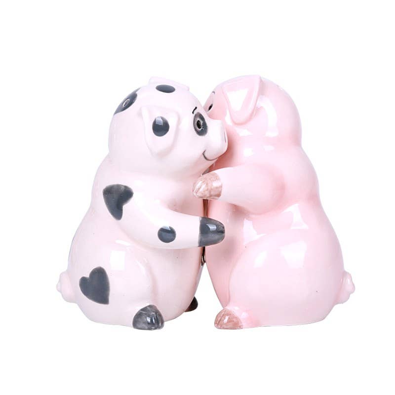 Hugging Piggies Magnetic Salt & Pepper Shaker Set