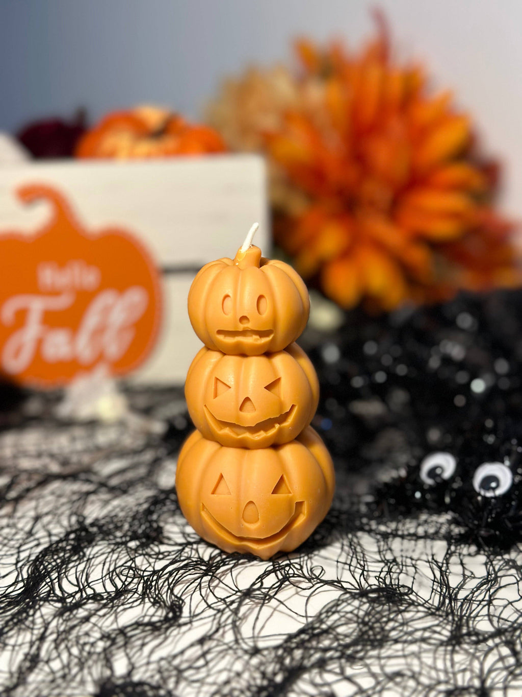 Stacked Pumpkin Spice Candle
