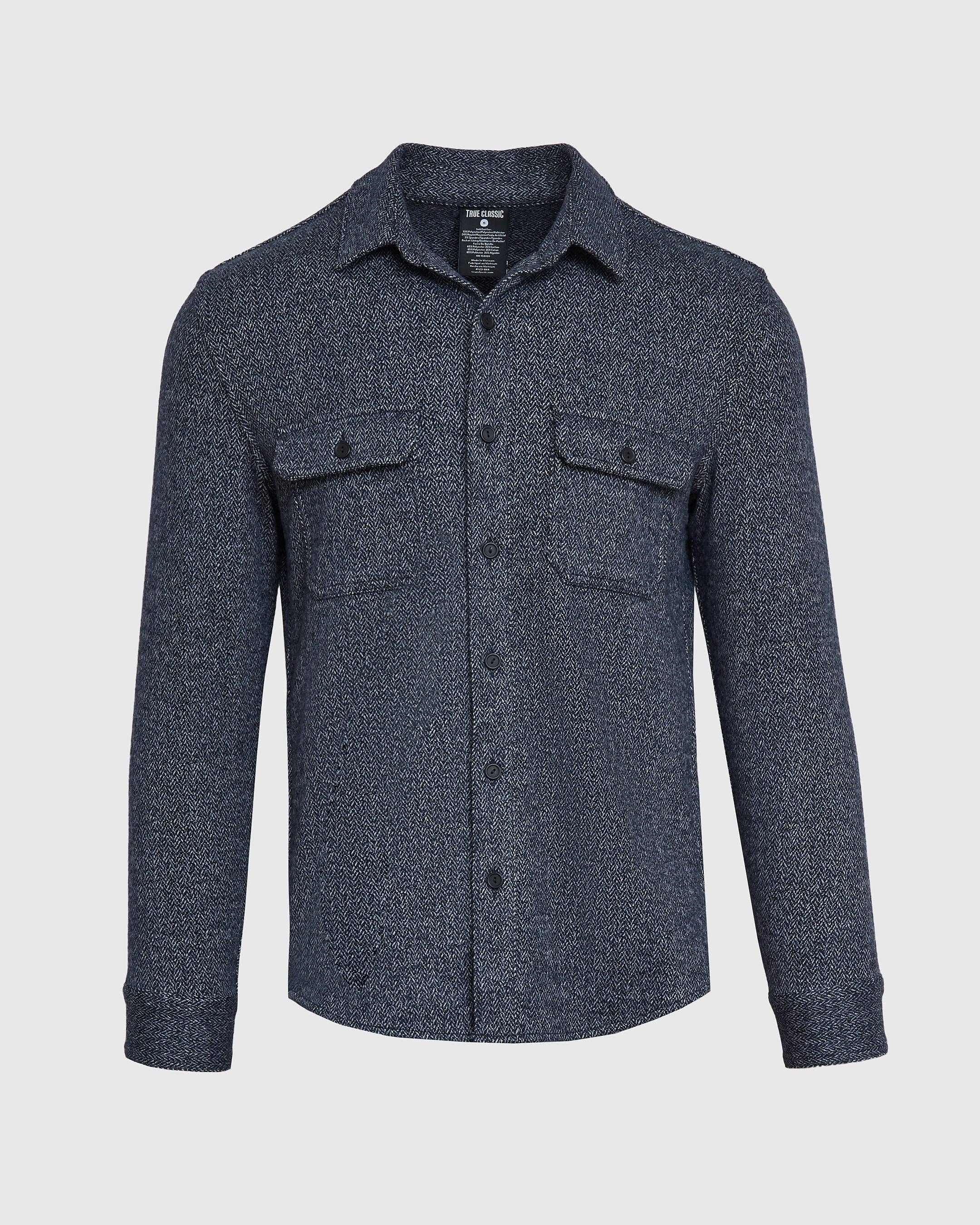 True Classic - Navy Shirt Jacket