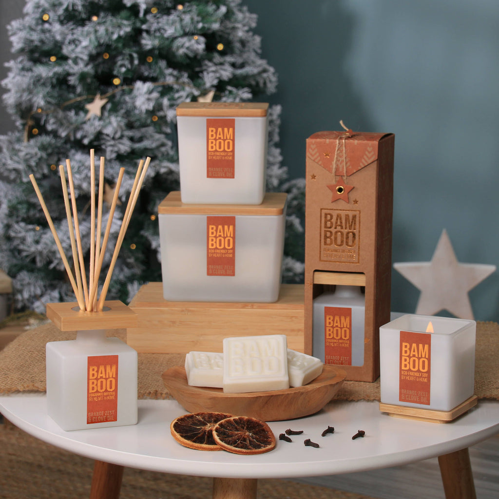 Orange Zest & Clove Oil - Centerpiece Candle - 11.2 oz