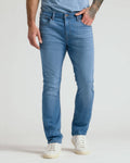 True Classic Medium Indigo Comfort Stretch Straight Jeans