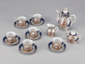 15-Piece Blue Romance Porcelain Tea Set