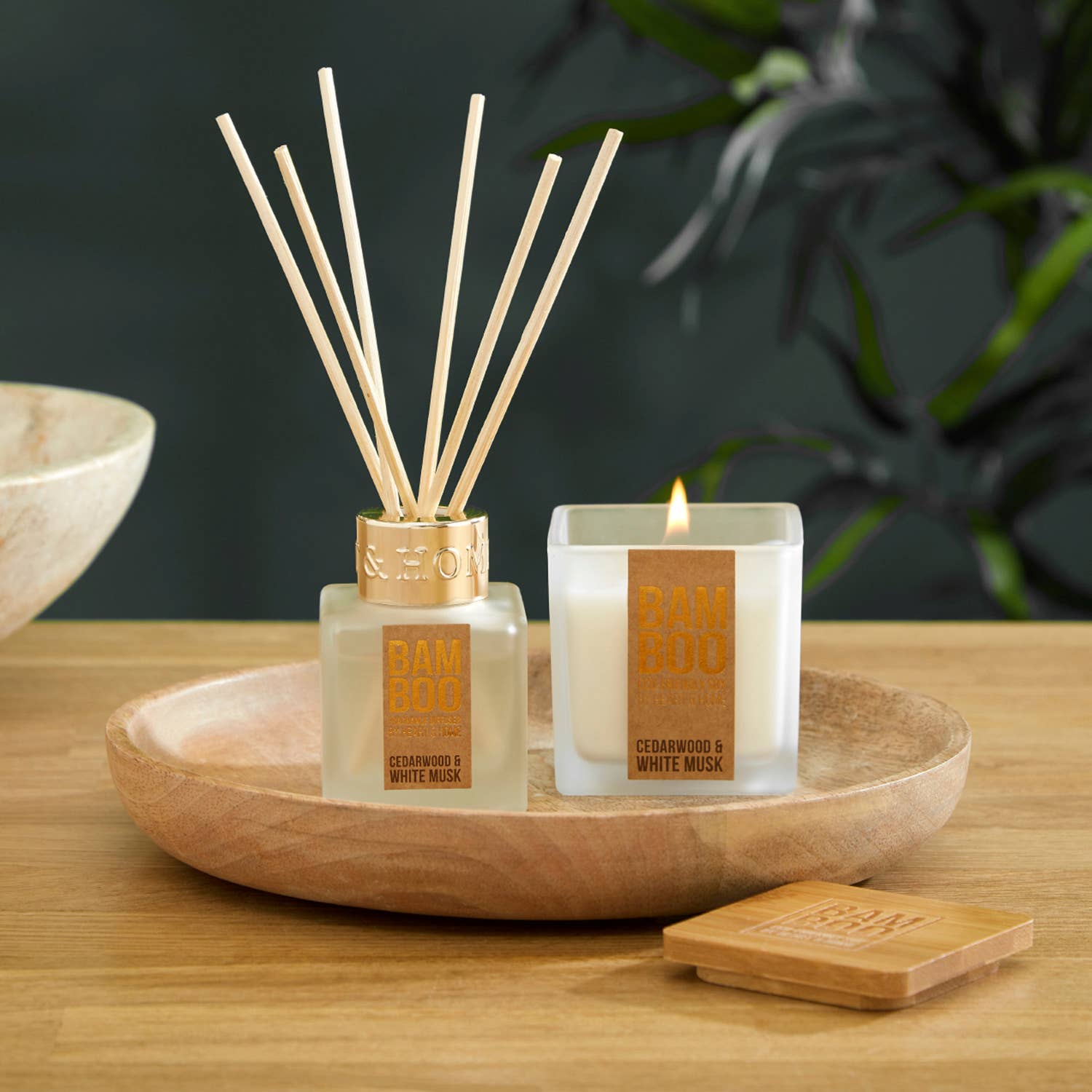 Bamboo & Ginger Lily - Candle & Reed Diffuser