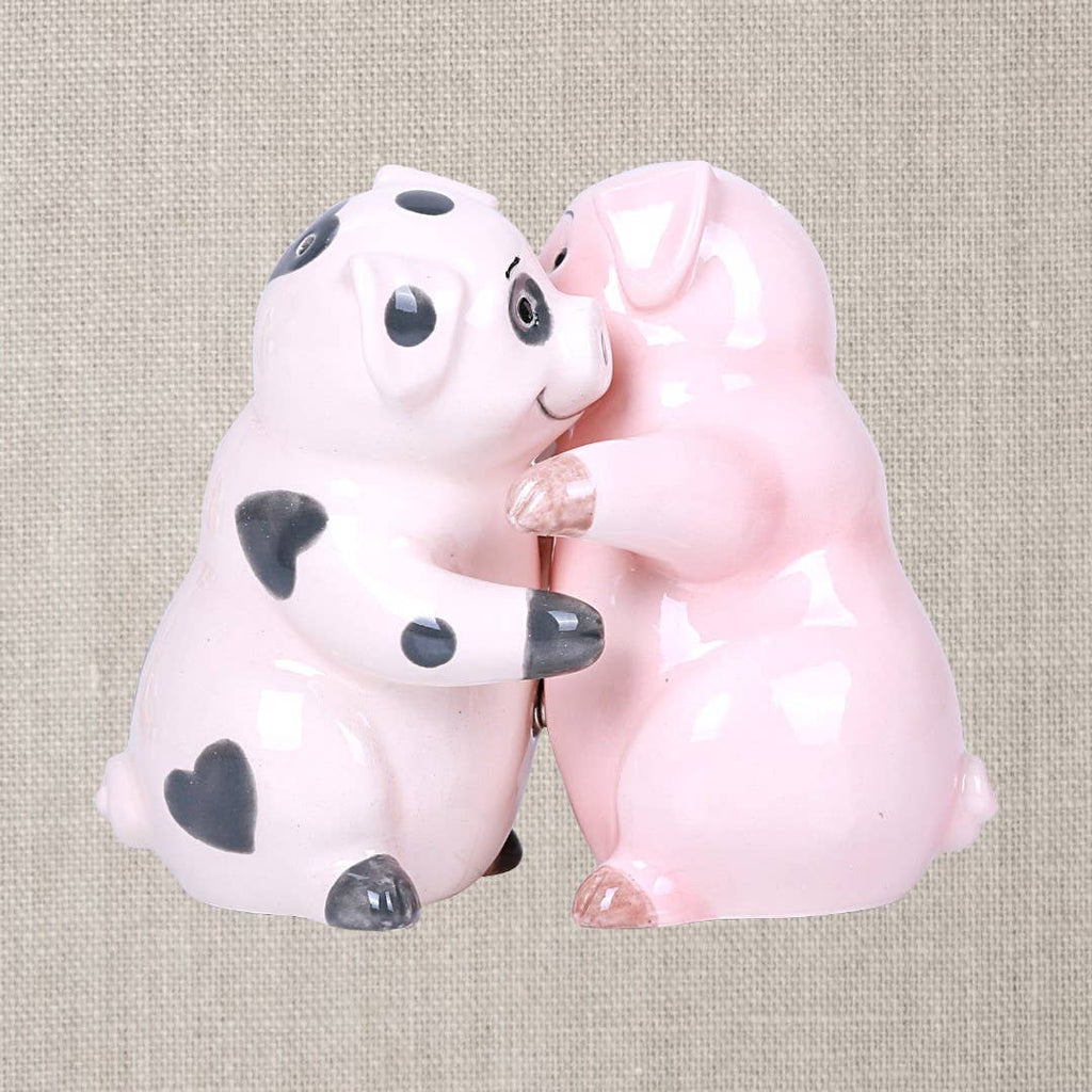 Hugging Piggies Magnetic Salt & Pepper Shaker Set