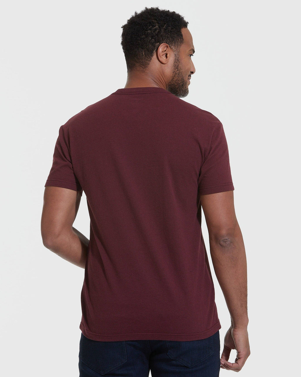 True Classic - Mahogany Short Sleeve Crew Neck Tee
