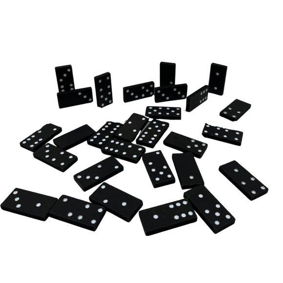 Domino Set in Wooden Storage Box