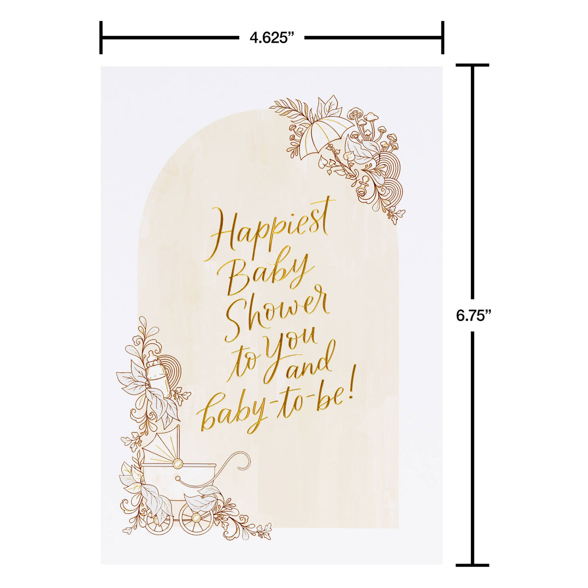 Happiest Baby Shower to You Card - Gender-Neutral