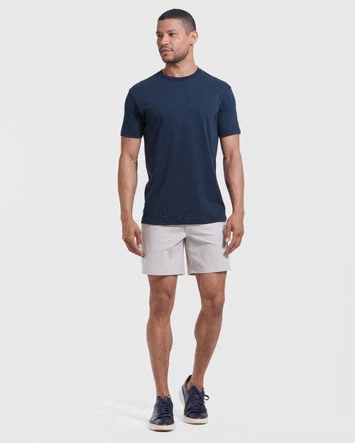 True Classic - Short Sleeve T-Shirt | Crew Neck | Navy