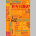 Colorful Happy Birthday Greeting Card