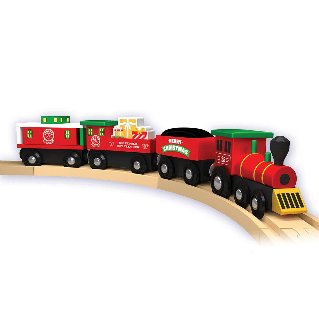 Lionel Deluxe Holiday Wooden Train Set
