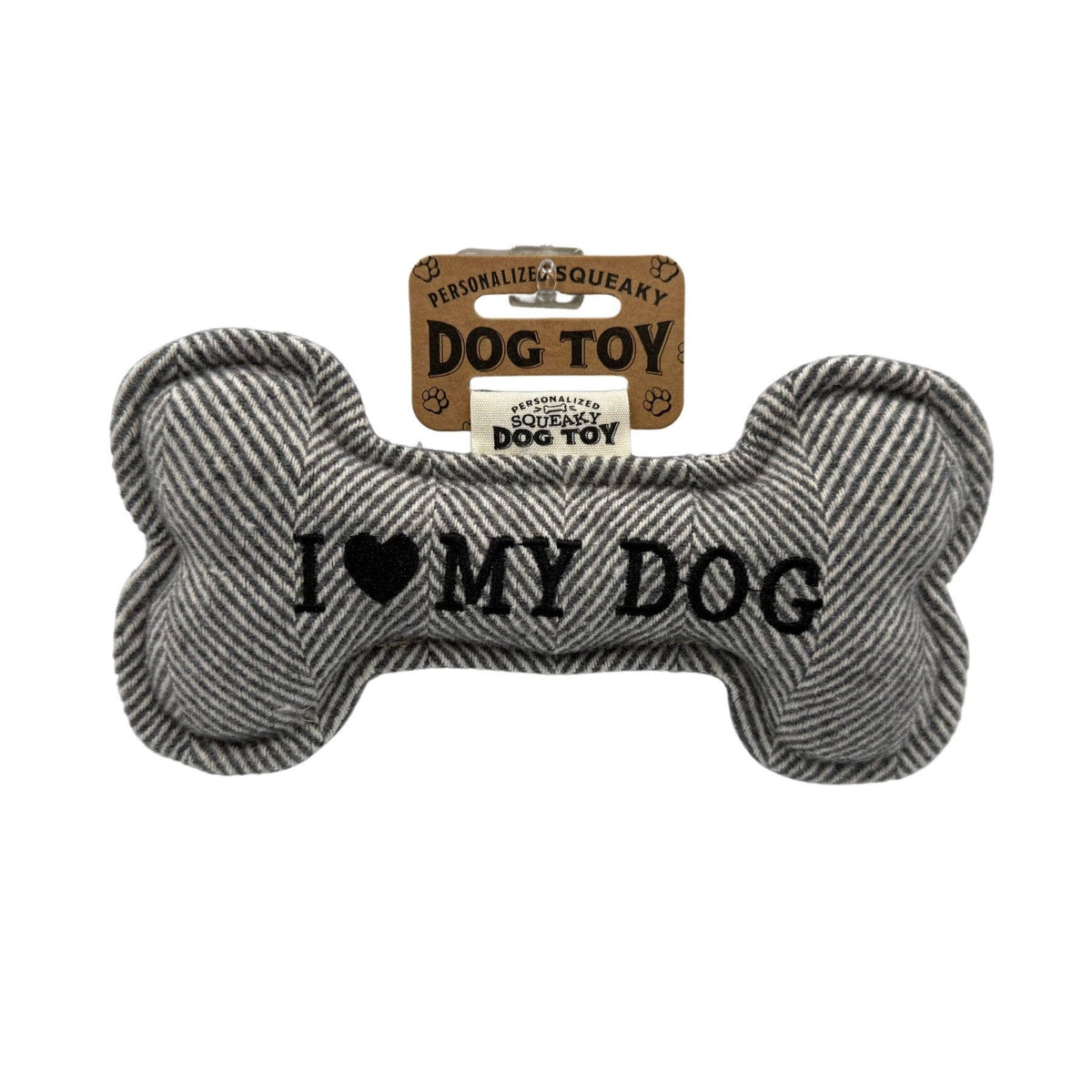 The H&H Group - Dog Squeaky Toy - I 🖤 My Dog