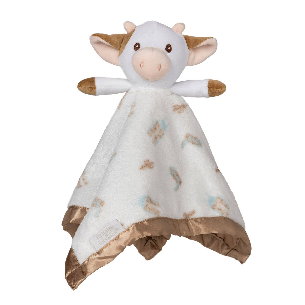 Howdy Partner Cow Lovey - Western Baby Security Blanket